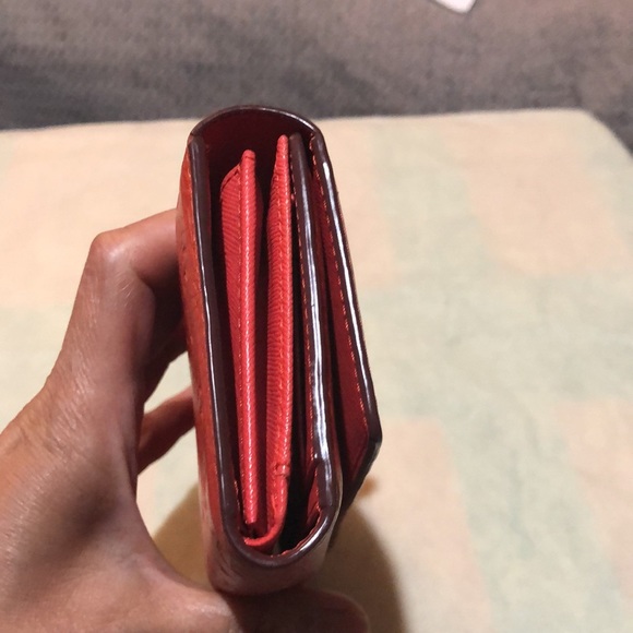 SOLD❤️Authentic MCM 3 fold leather wallet - Picture 3 of 16